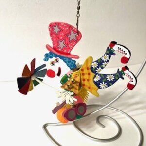 Karen rossi for Silvestri Hanging Clown Metal Figure